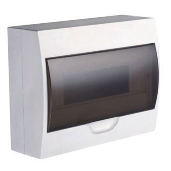 Distribution Board 12 Pole Surface Mnt Links & Earth Bar