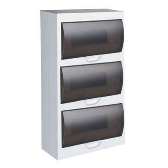 Distribution Board 36 Pole Surface Mnt Links & Earth Bar
