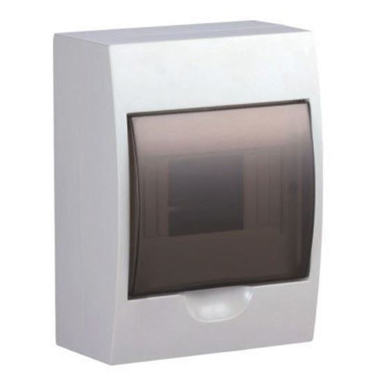 Distribution Board 6 Pole Surface Mnt Links & Earth Bar