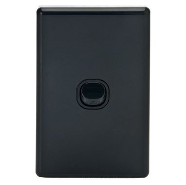 Switch Single 16A Black