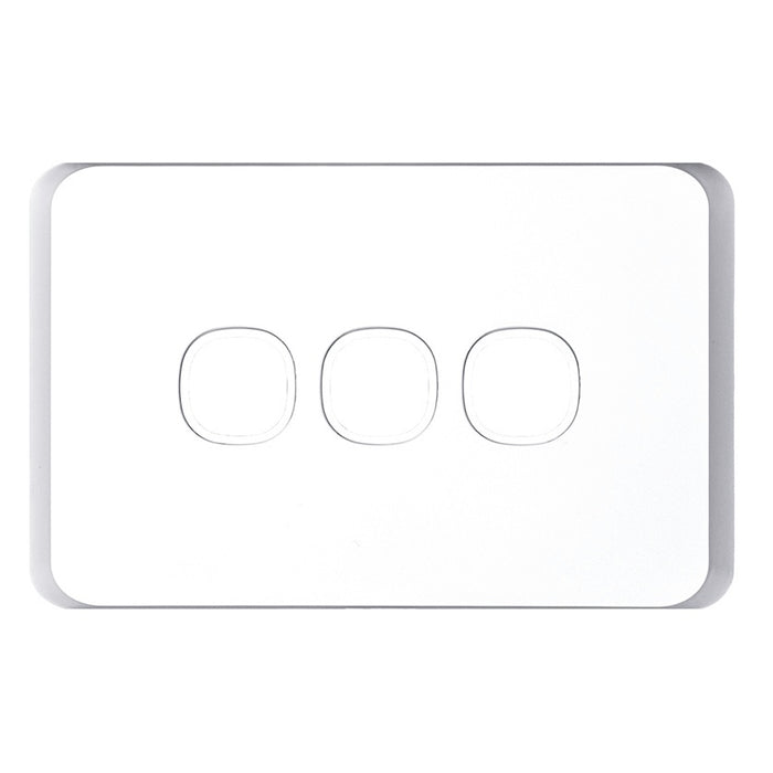 Sleek Switch Plate 3 Gang Only