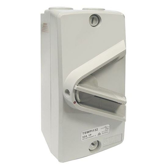 Isolator 32A 1P Weatherproof IP66