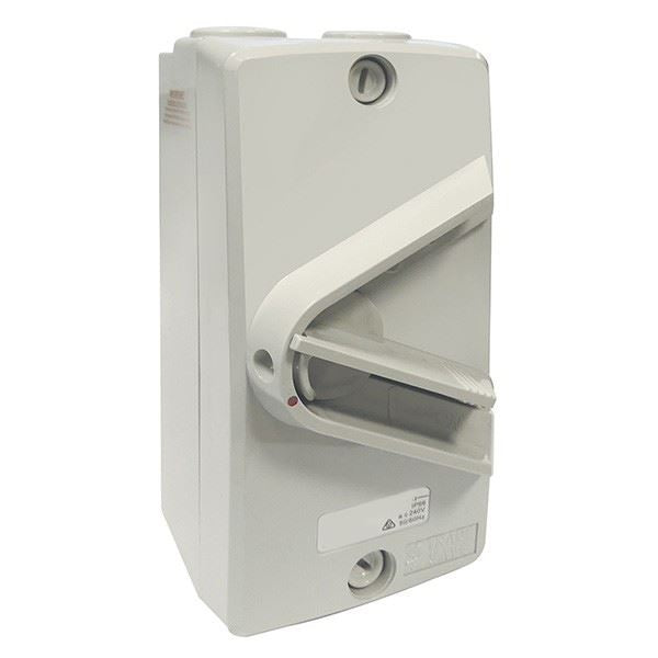 Isolator 63A 3P Weatherproof IP66
