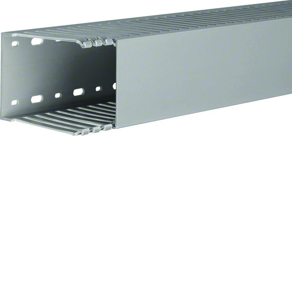 Slotted Trunking 100H x 75mmW Grey 2m