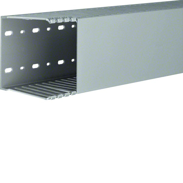 Slotted Trunking 100H x 100mmW Grey 2m