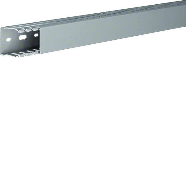 Slotted Trunking 37H x 37mmW Grey 2m