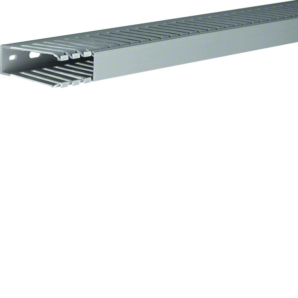 Slotted Trunking 75H x 25mmW Grey 2m