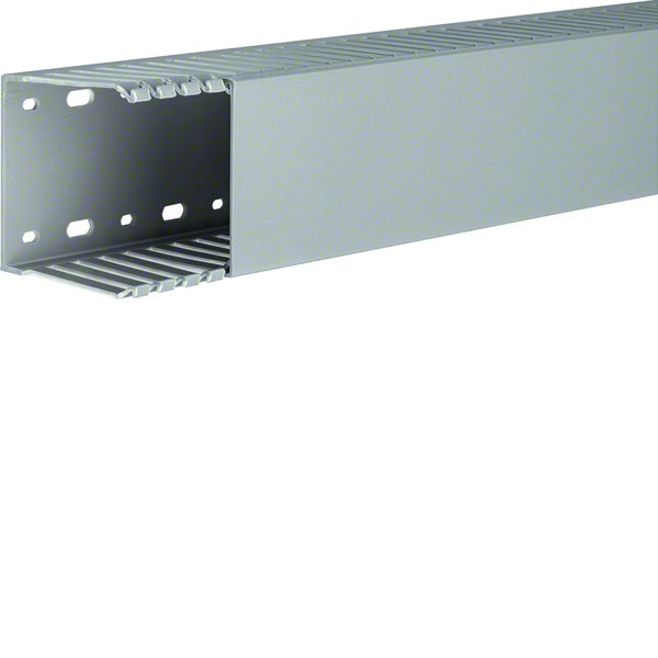 Slotted Trunking 75H x 75mmW Grey 2m