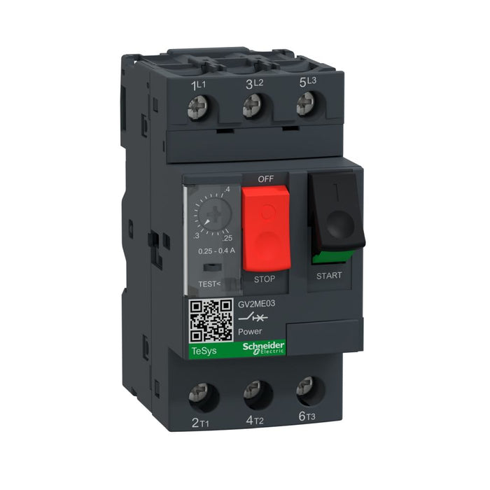 GV2ME Motor Circuit Breaker 0.25-0.4A Th/Mag