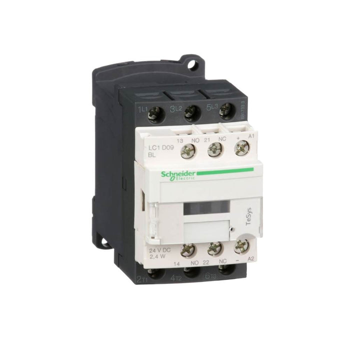 Tesys Contactor 3P 4kW 9A 24VDC 1N/O 1N/C