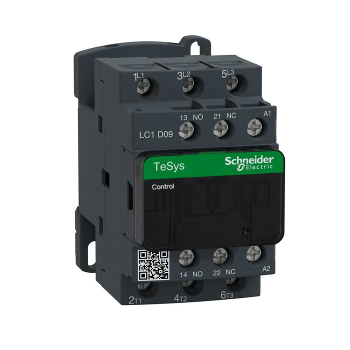Tesys Contactor 3P 4kW 9A 240VAC 50/60Hz 1N/O 1N/C