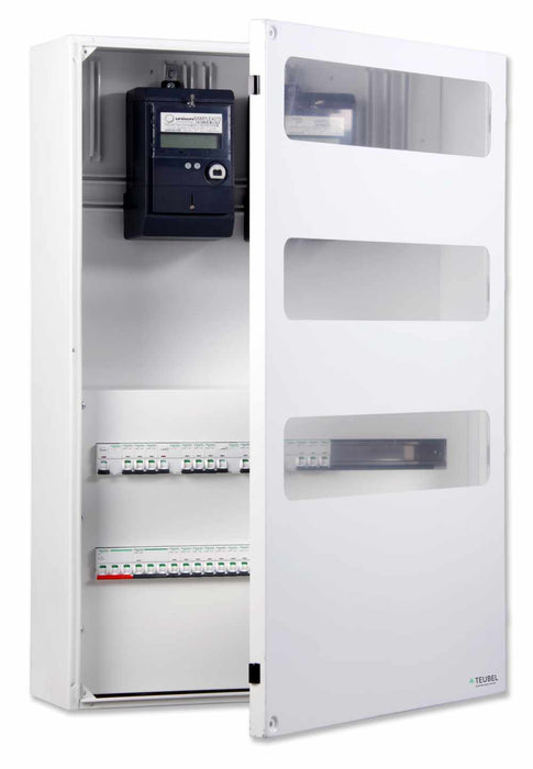 DC5S-D60 Meter Box 60Way Distribution 3x Windows