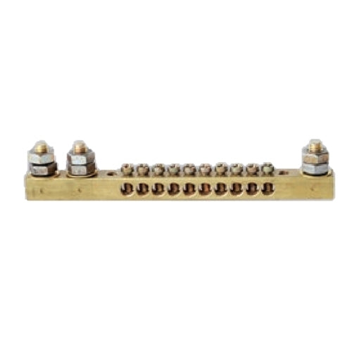 Busbar 14Way 3Stud Small Pitch 6mm New