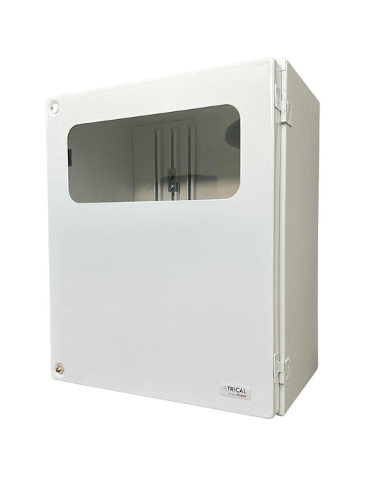 NDC1S Meter Box 360 x 430mm Window Front Wired