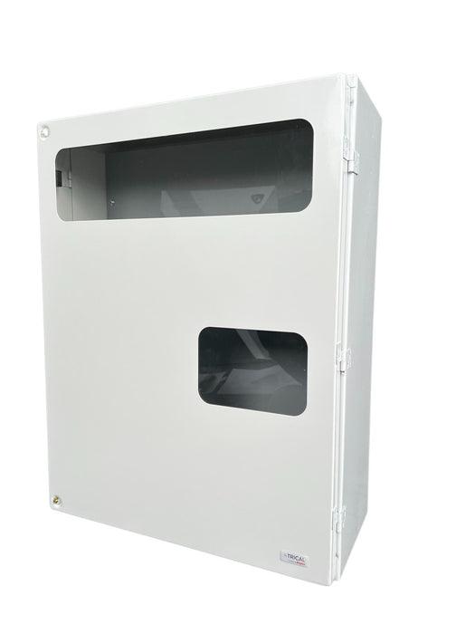 NP3 25W Meter Box 500 x 650mm 2x Window with Panel
