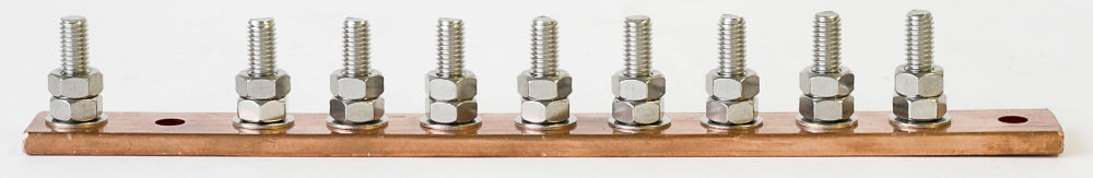 Studbar 9Way All Stud 400A M8 Studs