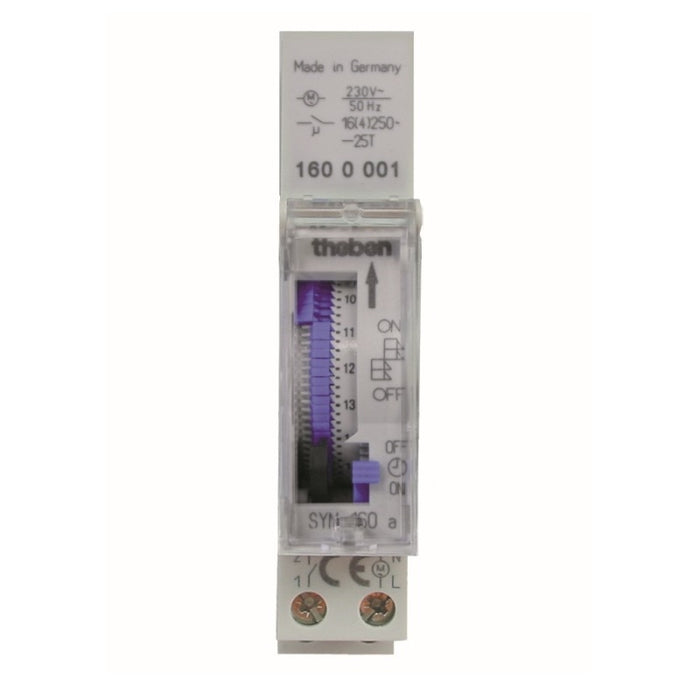 Analogue Timer SYN160A Daily 1Ch 96 Memory