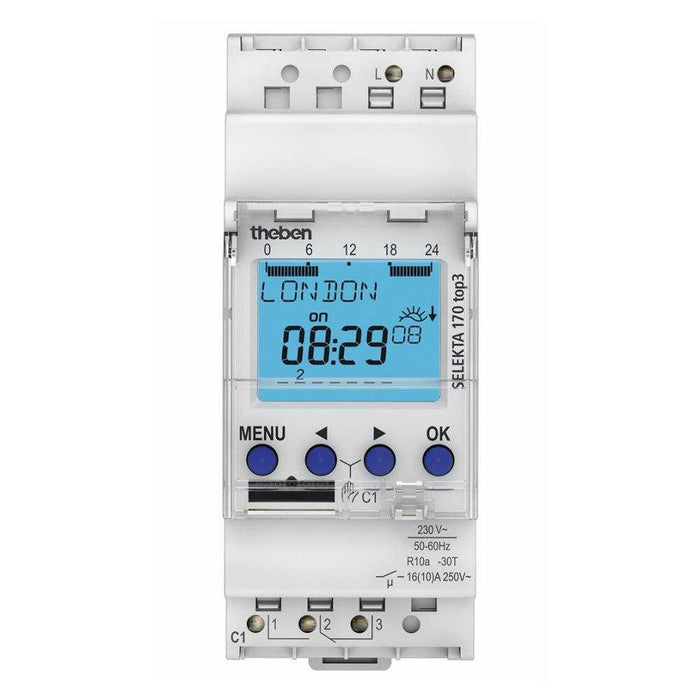 Selekta Digital Timer 170Top3 Weekly 1Ch 56 Memory