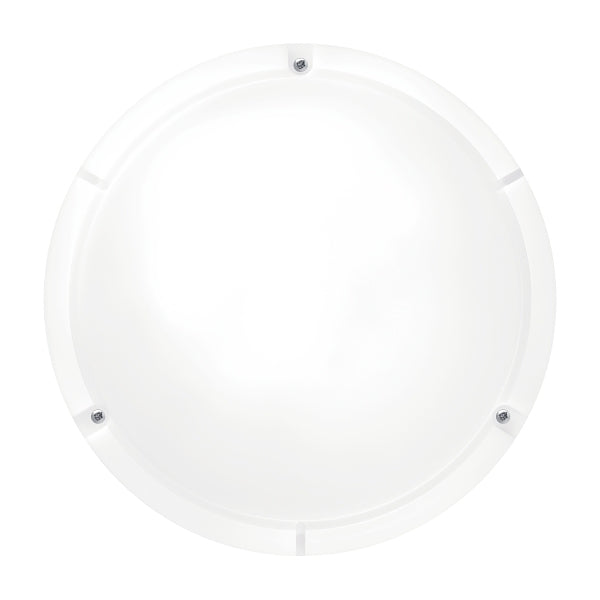 Lara Varioflex Bulkhead 250mm 11.5W CCT Wh Sensor IP65