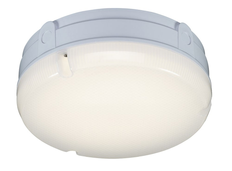 Panther 1500 Bulkhead Rnd 15W Tricolour Opal IP65 White