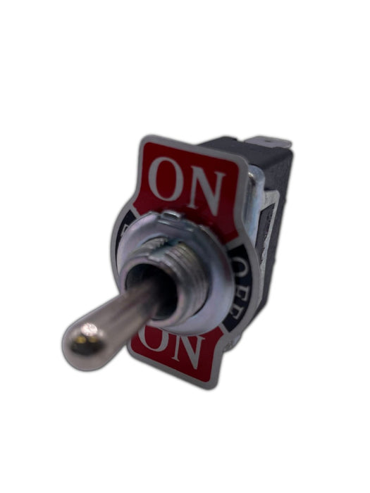 Toggle Switch 15A 1P 3Pos ON-OFF-ON Spade Term