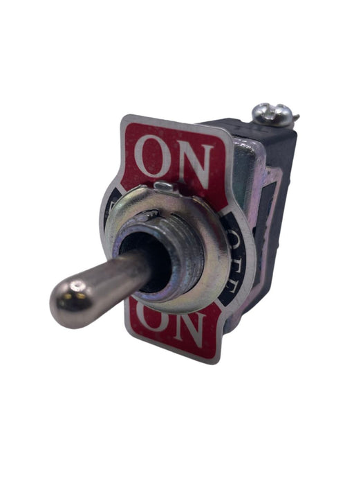 Toggle Switch 15A 1P 3Pos ON>OFF ON Spring Ret Screw