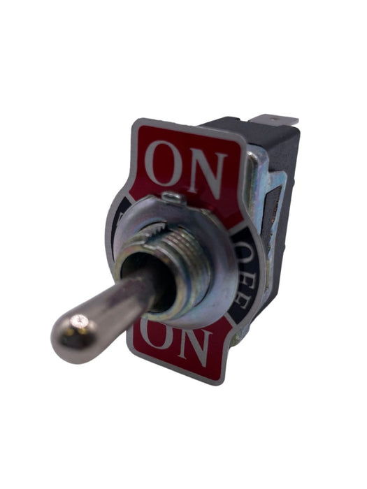 Toggle Switch 15A 1P 3Pos ON>OFF<ON Spring Ret Spade Term