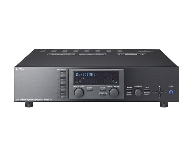 Matrix Mixer Amplifier 2x 500w with DSP