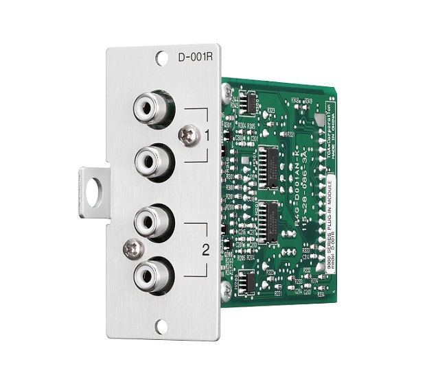Dual RCA Line Input Module for 9000 Series Amplifier