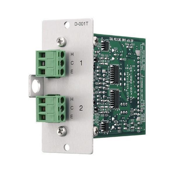 Dual Phoenix Line Input Module for 9000 Series Amplifier