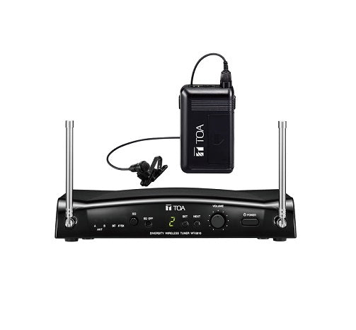 Tie-Clip Mic Omni Belt Pack Tuner F01 Band (636-666Mhz)