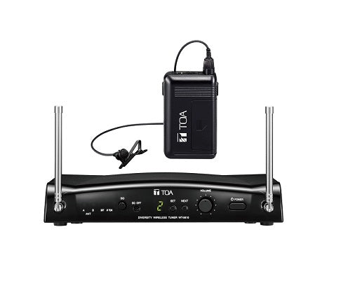 Tie-Clip Mic Uni Belt Pack Tuner F01 Band (636-666Mhz)