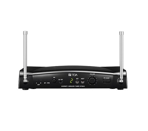 Receiver Wireless UHF 16Ch Ant Diverse F01 Band (636-666Mhz)