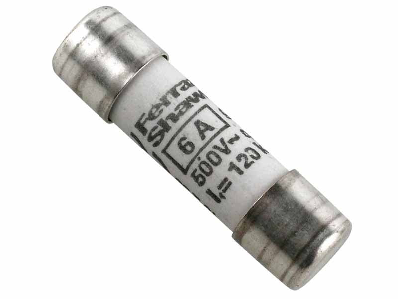 HRC Fuse 6A 10.3 x 38 120kA