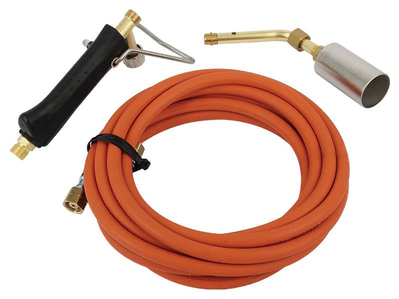 Gas Set Standard 5m Hose 38mm Nozzle