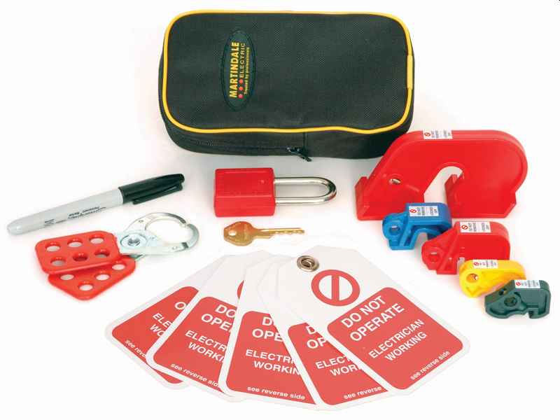 Martindale Safety Lock Out Kit 5x Diff Clamps MCB Lock Off