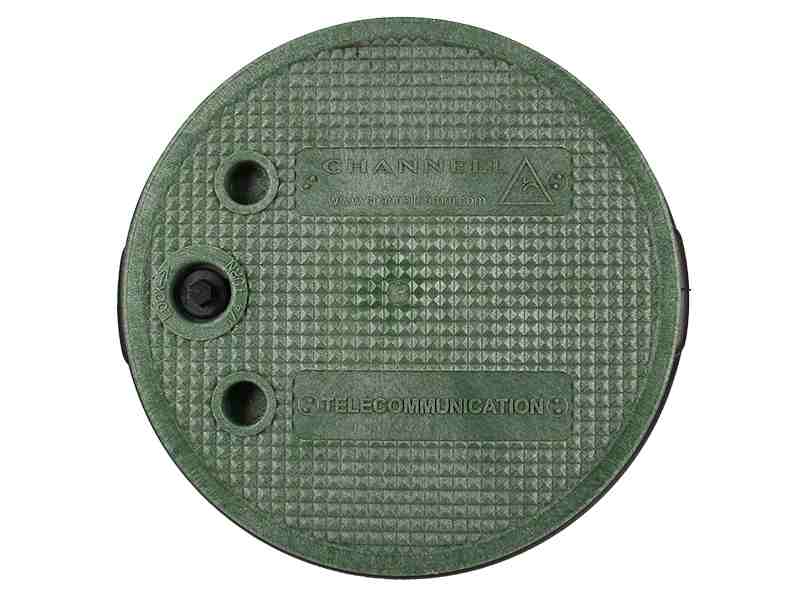Pit HDPE Plastic Circular Green