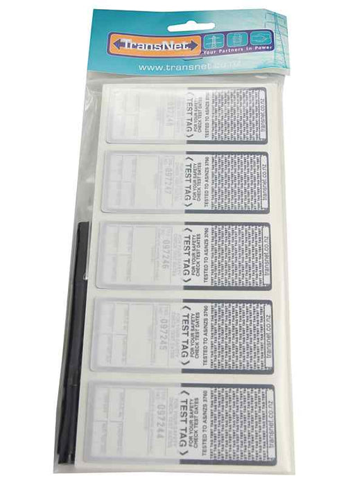 Test Tag Grey (Pkt100)