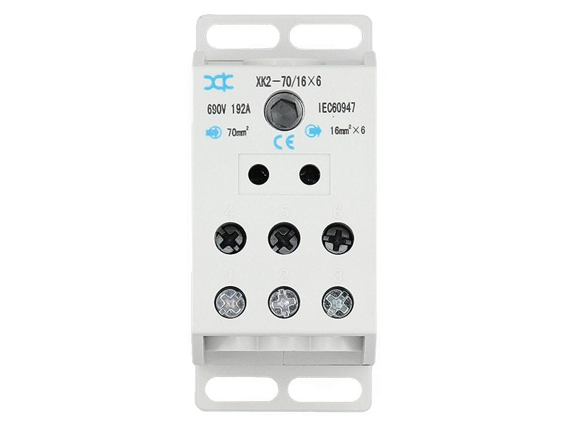 LV Distribution Block Input 1x 25-70mm Output 6x 4-16mm