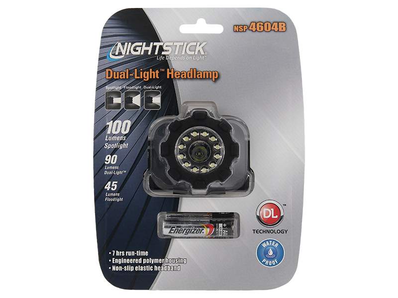 Nightstick Headlamp Dual Light 100lm