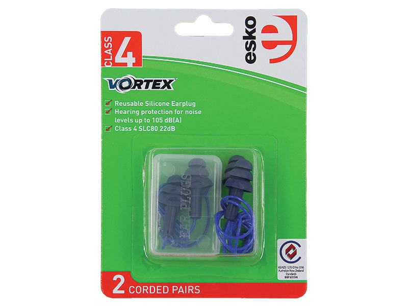 Vortex Earplugs Silicone CL4 2pk