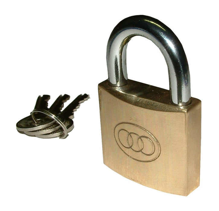 PADL263B 263 Brass Padlock 32mm
