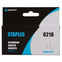 Apexon Staples 10mm 3/8in 1000pc T25