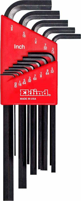 Eklind Hex Key Set Imperial Long 13pc