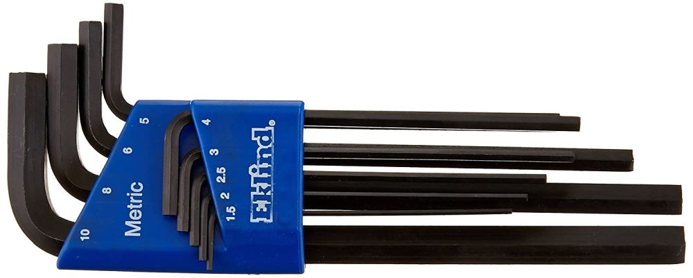 Eklind Hex Key Set Metric Long 1.5mm-10mm 9pc