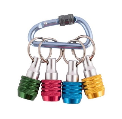 GFB Driver Tool Bit Catcher Pack 4x Catchers 1x Carabiner