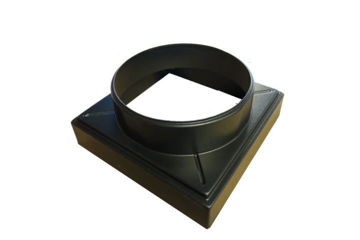 Adaptor 550 x 400 Square-Round Ducting