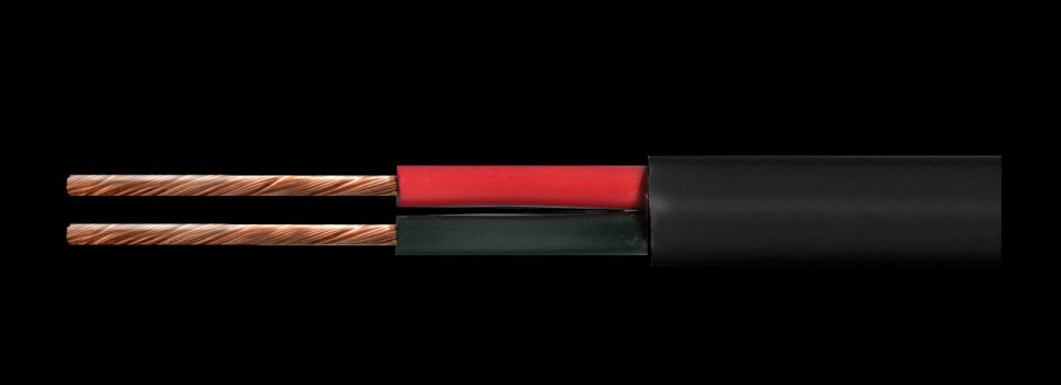 Tycab Cable Auto 2c 1mm Black Dbl Insulated 75Deg PVC PVC