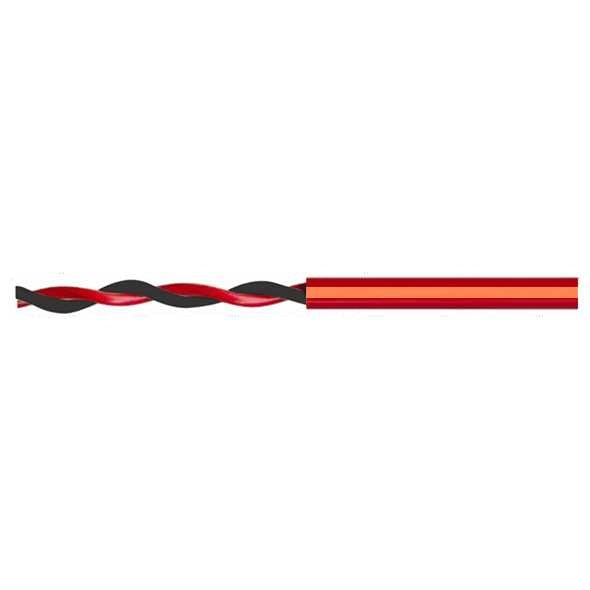 Tycab Cable 1.25mm 2c Twisted Fire Alarm Tinned Red