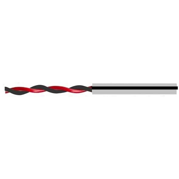 Tycab Cable 1.25mm 2c Twisted Fire Alarm Tinned Grey